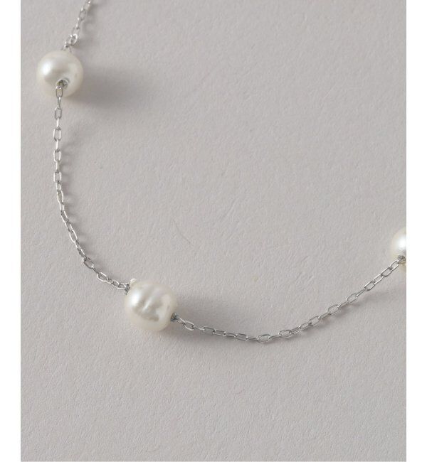 JOURNAL STANDARD relume「RELUME ガラスパールxチェーンネックレス」|ネックレス|