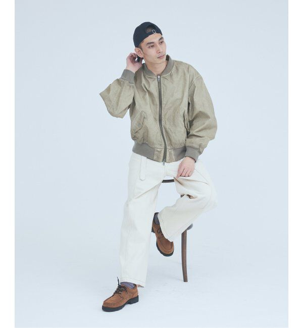 JOURNAL STANDARD「オーバーフィット ボンバーブルゾン」|ブルゾン・スタジャン|