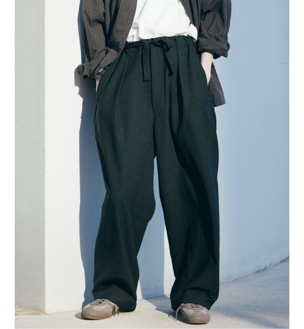 JOURNAL STANDARD「RIRANCHA / リランチェ オーバーパンツ / セットアップ対応」|その他|ブラック