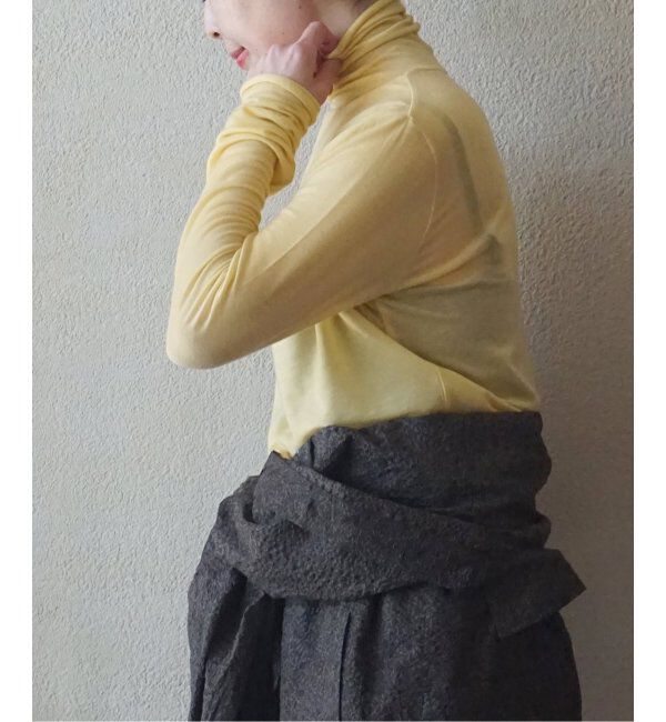 journal standard luxe「シアージャージ タートルネックプルオーバー」|Tシャツ・カットソー|