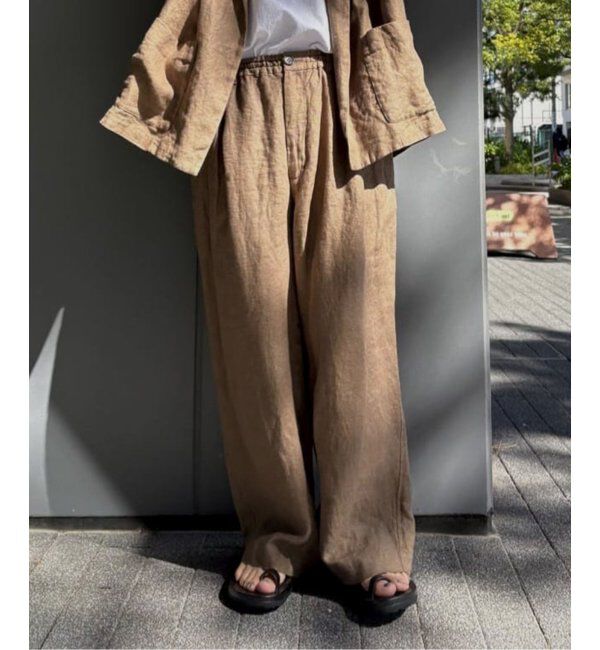 journal standard luxe「フレンチリネンツイルパンツ」|その他|
