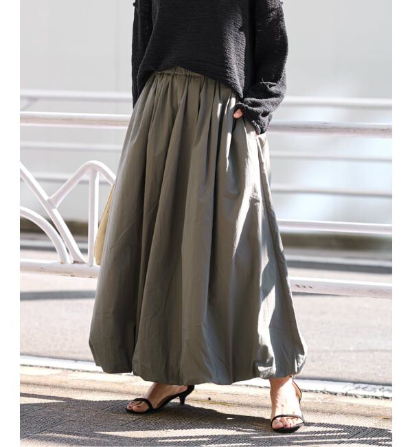 JOURNAL STANDARD relume「《追加2》ウォッシャブルバルーンイージースカート」|スカート|