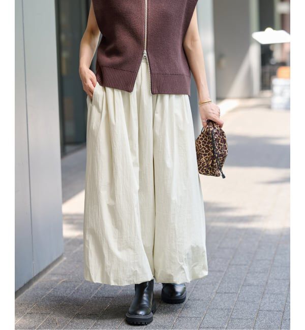 JOURNAL STANDARD relume「《追加2》ウォッシャブルバルーンイージースカート」|スカート|
