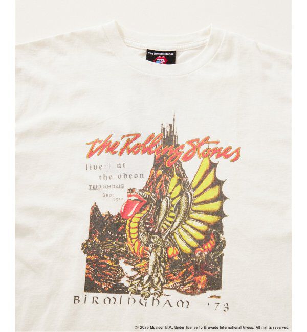 JOURNAL STANDARD relume「THE ROLLING STONES / ローリングストーンズ 別注 フェード Tシャツ」|Tシャツ・カットソー|ホワイト A