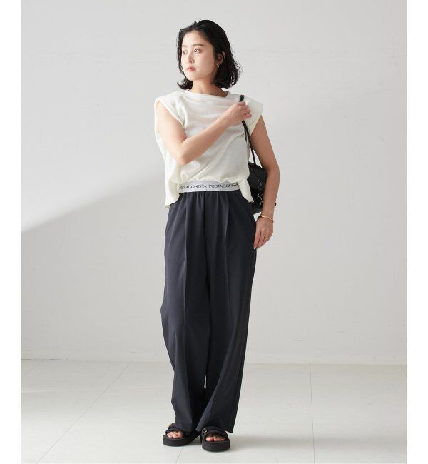 journal standard L'essage「【PROTAGONISTA/プロタゴニスタ】PNT-PT-19：パンツ」|スラックス|