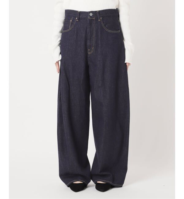 journal standard L'essage「《追加2》ルーズウェービング 3D デニムパンツ」|デニム|