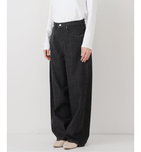journal standard L'essage「《追加2》ルーズウェービング 3D デニムパンツ」|デニム|