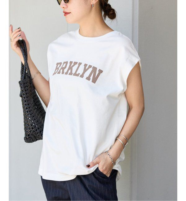 JOURNAL STANDARD「BRKLYN ロゴTシャツ」|Tシャツ・カットソー|ホワイト