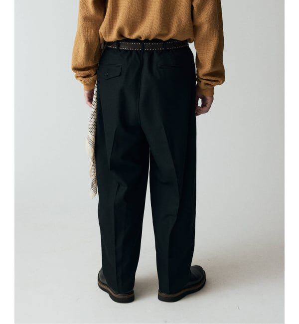 J.S.Homestead「J.S.Homestead / T/R/W ヘリンボーン インフレーション スラックス」|スラックス|