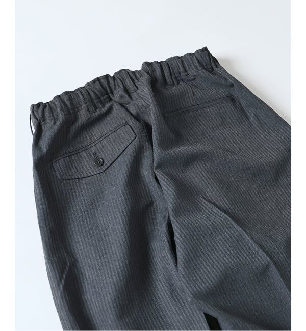 J.S.Homestead「J.S.Homestead / T/R/W ヘリンボーン インフレーション スラックス」|スラックス|