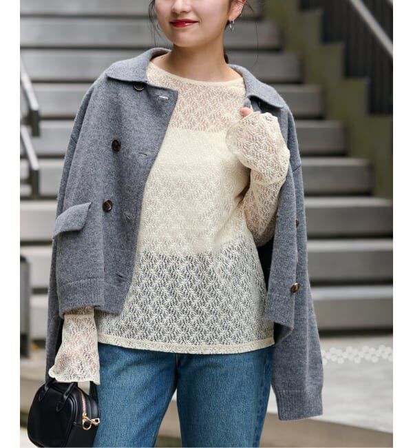 JOURNAL STANDARD relume「リーフレースプルオーバー」|Tシャツ・カットソー|