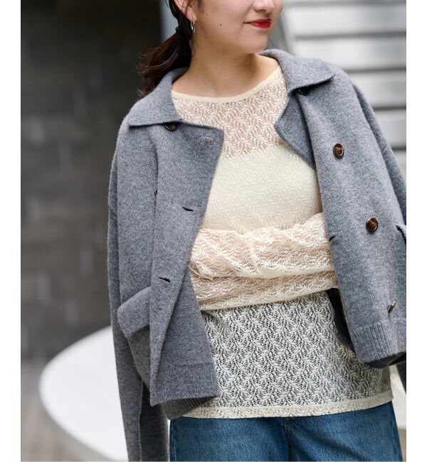 JOURNAL STANDARD relume「リーフレースプルオーバー」|Tシャツ・カットソー|