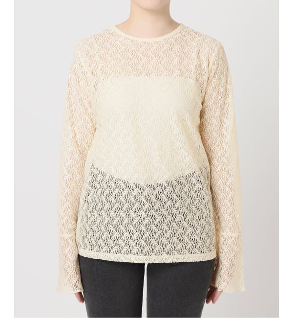 JOURNAL STANDARD relume「リーフレースプルオーバー」|Tシャツ・カットソー|