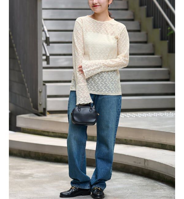 JOURNAL STANDARD relume「リーフレースプルオーバー」|Tシャツ・カットソー|