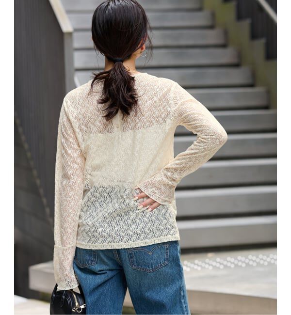 JOURNAL STANDARD relume「リーフレースプルオーバー」|Tシャツ・カットソー|