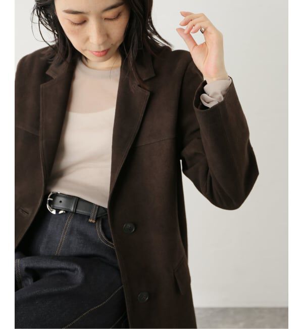 journal standard L'essage「スウェードジャケット」|テーラードジャケット|