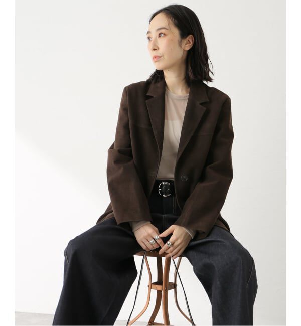 journal standard L'essage「スウェードジャケット」|テーラードジャケット|