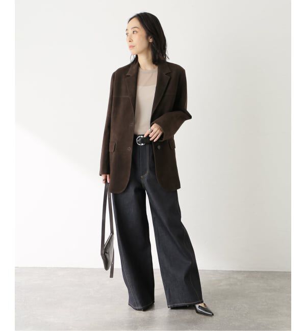 journal standard L'essage「スウェードジャケット」|テーラードジャケット|