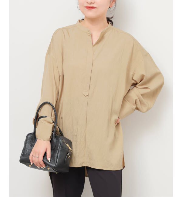 JOURNAL STANDARD relume「バンドカラースキッパーブラウス」|シャツ・ブラウス|