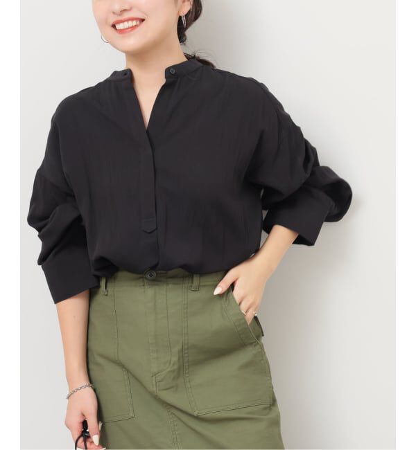 JOURNAL STANDARD relume「バンドカラースキッパーブラウス」|シャツ・ブラウス|