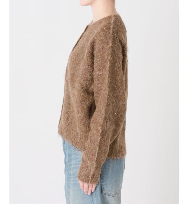 journal standard L'essage「アルパカMIXスパンコールカーディガン」|カーディガン|