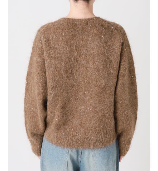 journal standard L'essage「アルパカMIXスパンコールカーディガン」|カーディガン|