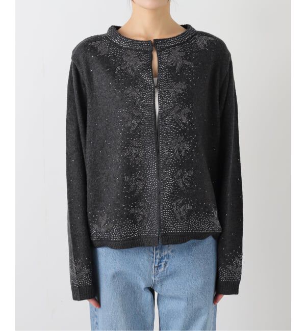 journal standard luxe「ウールMIXビジューカーディガン」|カーディガン|