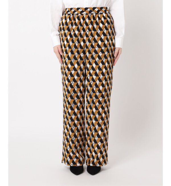 HARDY NOIR「ジオメトリック*フラワープリントパンツ」|その他|