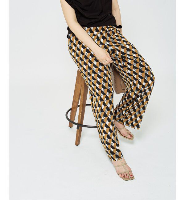 HARDY NOIR「ジオメトリック*フラワープリントパンツ」|その他|