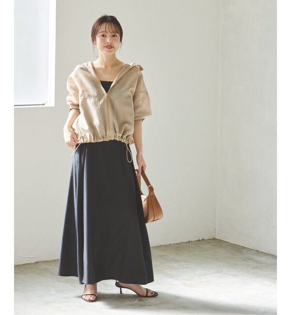 NOBLE「《追加》ビンテージツイルコンフォータブルキャミワンピース  6」|ワンピース|