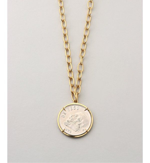 FRAMeWORK「Gabriela Artigas/ガブリエラ アルティガス  PESO MEDALLION 25inch ネックレス」|ネックレス|ゴールド