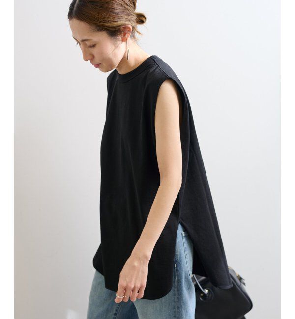 FRAMeWORK「ATON/エイトン 12/-AIR SPINNING ROUND HEM タンクトップ」|タンクトップ|