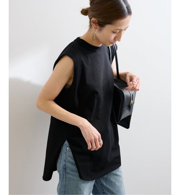 FRAMeWORK「ATON/エイトン 12/-AIR SPINNING ROUND HEM タンクトップ」|タンクトップ|