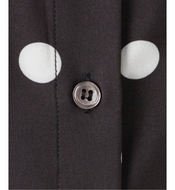 Spick and Span「《WEB限定3追加》ドットフレンチスリーブシャツ」|シャツ・ブラウス|