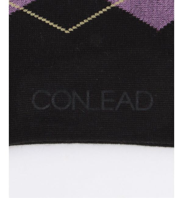 Spick and Span「CONLEAD/コンリード Argyle wool short」|ソックス|