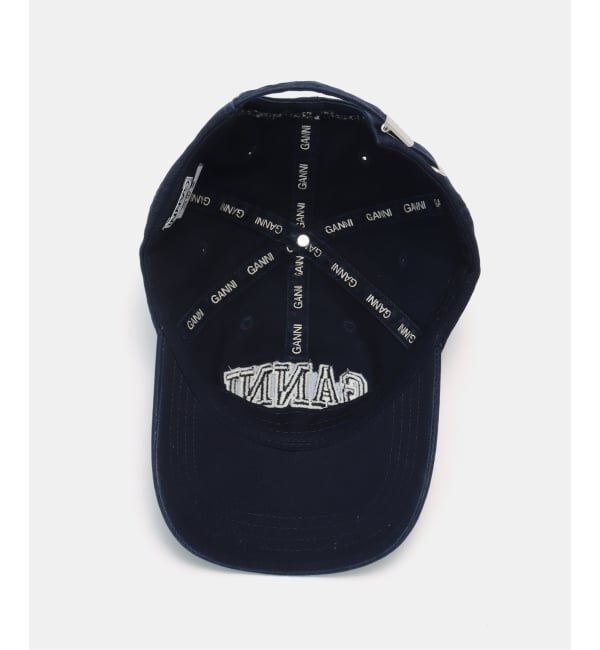 U by SPICK&SPAN「GANNI/ガニー Washed Cotton Canvas Cap Emb」|キャップ・キャスケット|