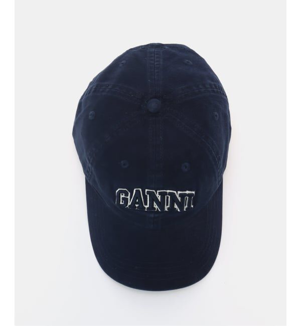 U by SPICK&SPAN「GANNI/ガニー Washed Cotton Canvas Cap Emb」|キャップ・キャスケット|