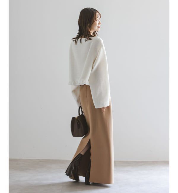 NOBLE「《追加》ツイードショートトップス」|シャツ・ブラウス|