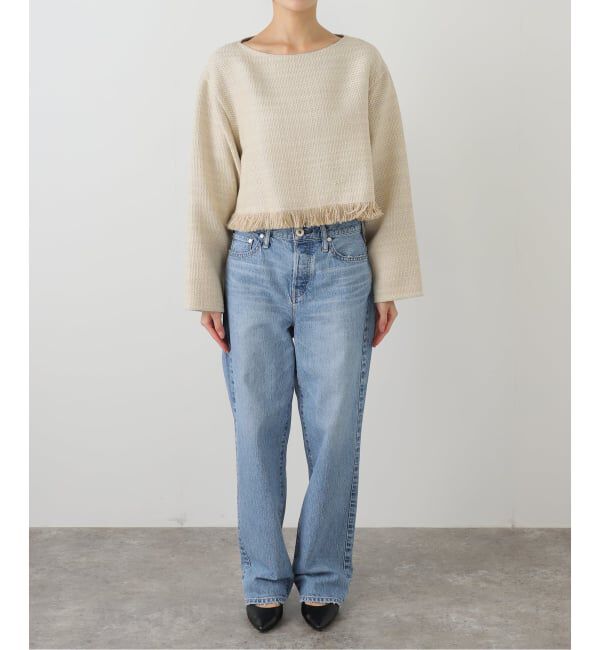 NOBLE「《追加》ツイードショートトップス」|シャツ・ブラウス|