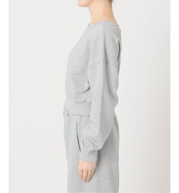U by SPICK&SPAN「バックオープン裏毛プルオーバー」|スウェット・ジャージ|