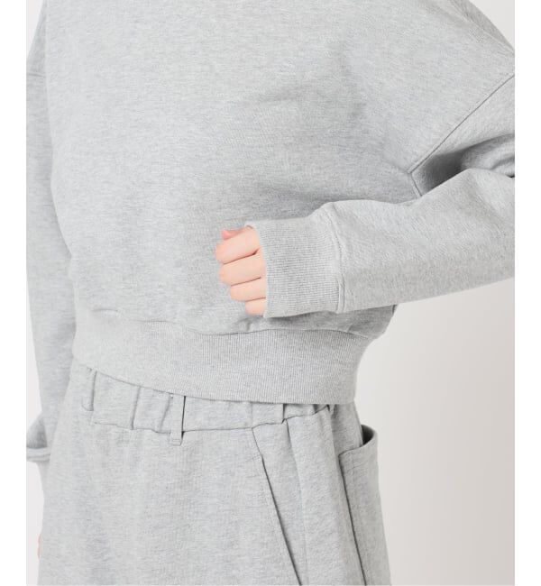 U by SPICK&SPAN「バックオープン裏毛プルオーバー」|スウェット・ジャージ|