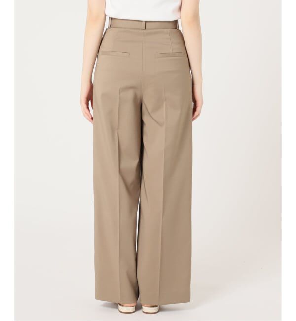 NOBLE「《追加2》エステルツイルストレッチスラックスパンツ」|スラックス|