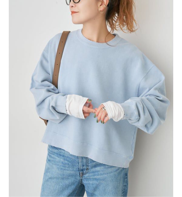 Spick and Span「ダメージスウェットプルオーバー」|スウェット・ジャージ|