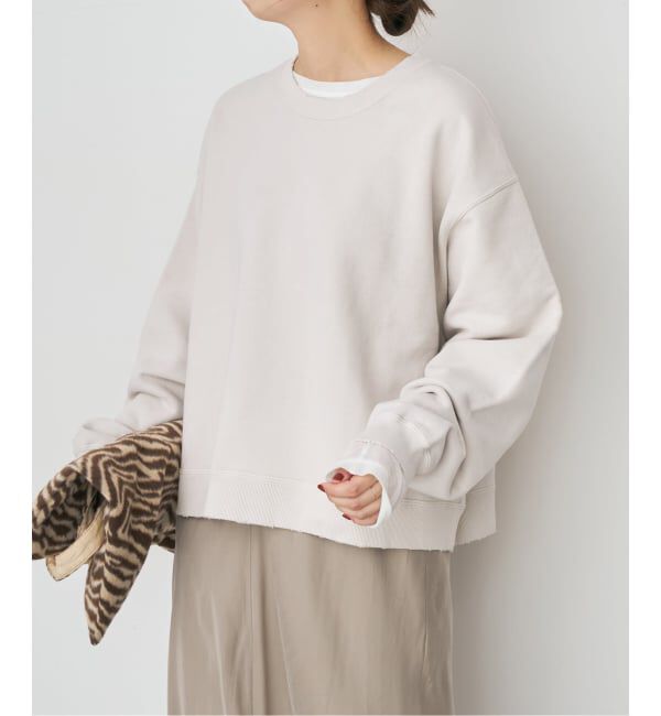 Spick and Span「ダメージスウェットプルオーバー」|スウェット・ジャージ|