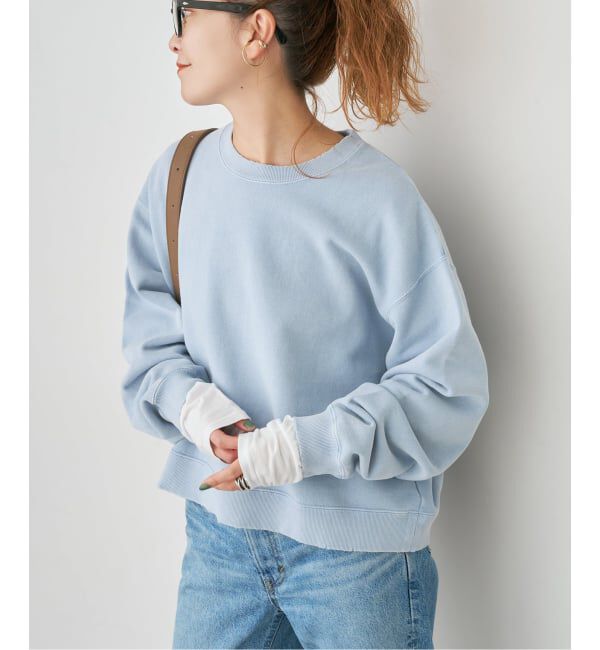 Spick and Span「ダメージスウェットプルオーバー」|スウェット・ジャージ|