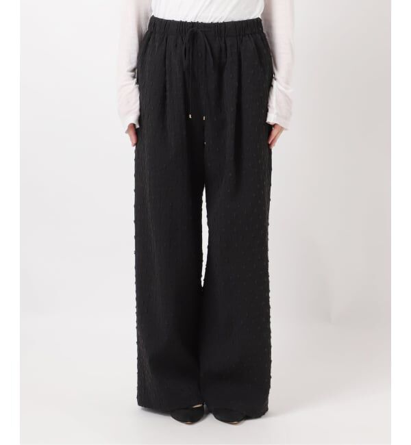 Spick and Span「《WEB限定 / 追加予約》ドットジャガードイージーパンツ」|その他|