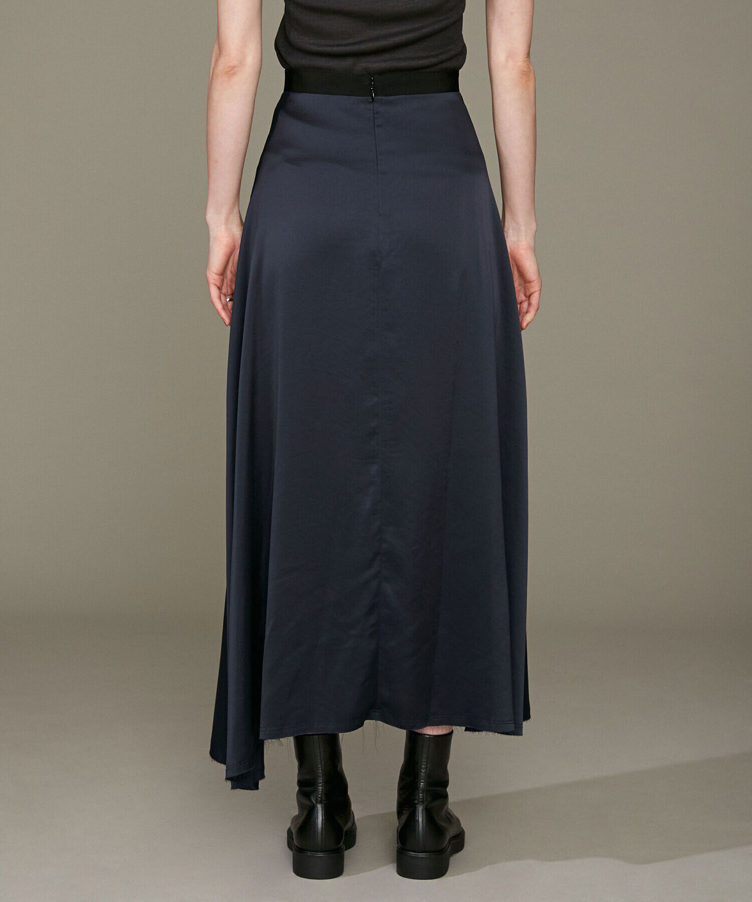 nano･universe「LB.01/イレヘムサテンウォッシュスカート」|スカート|