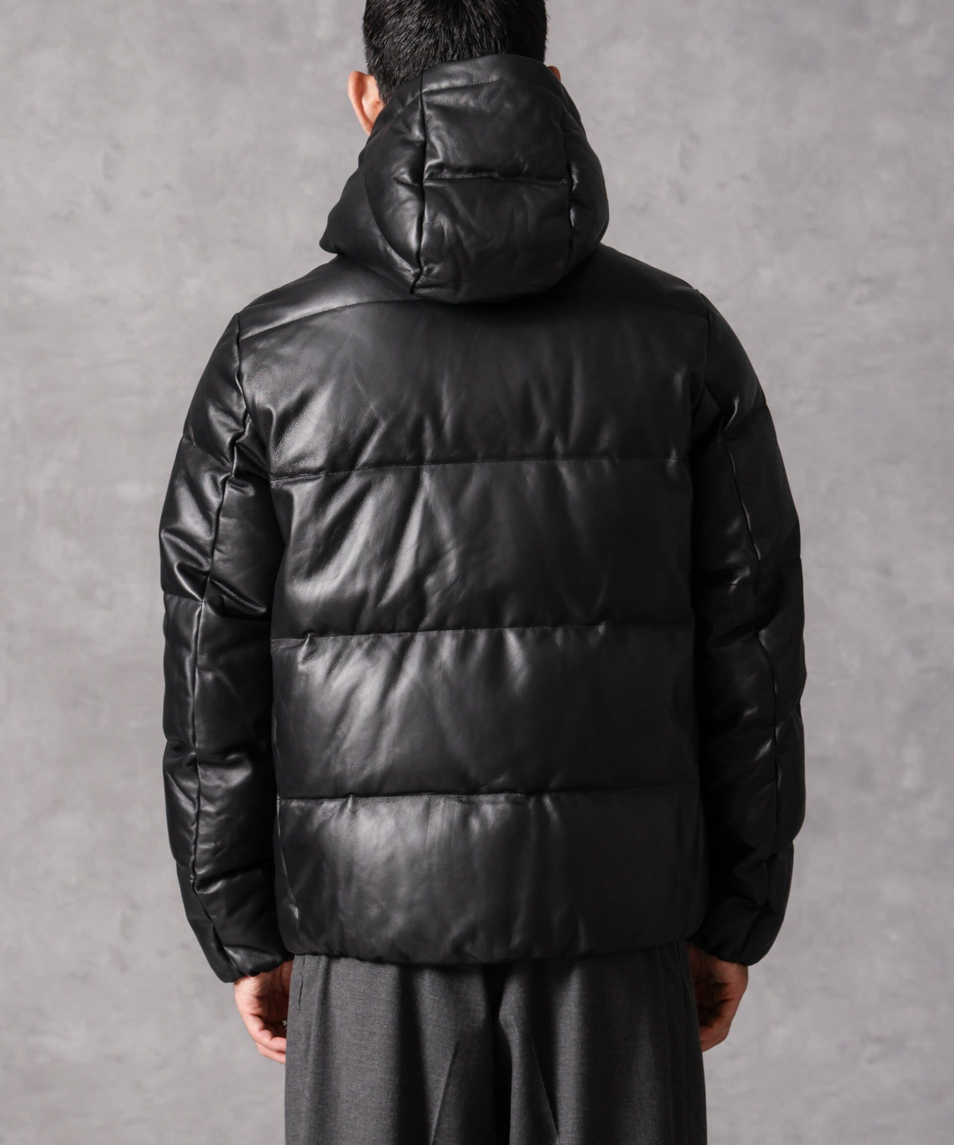 nano･universe「「西川ダウン(R)」ラムレザーG2ダウン」|ダウン|