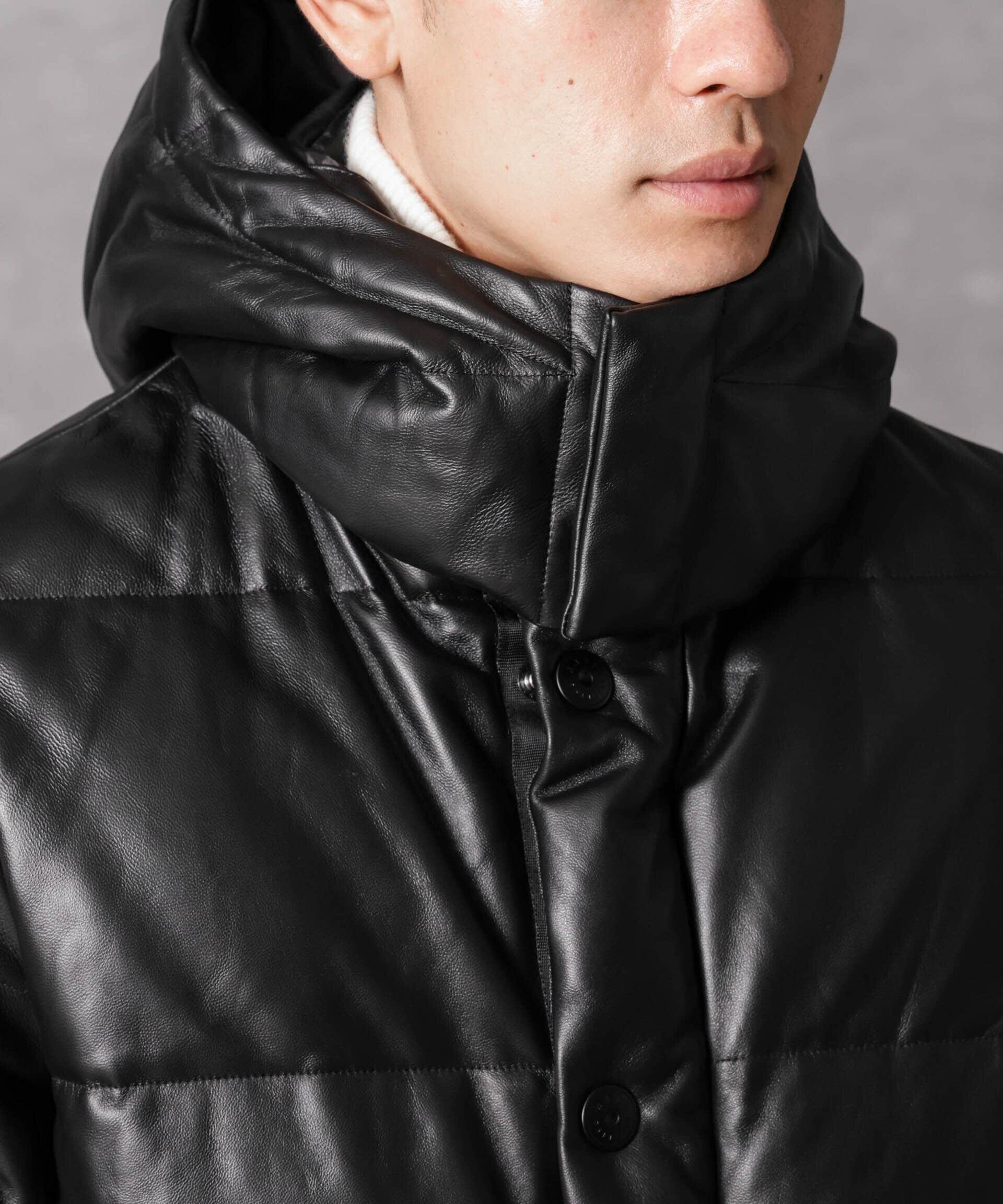 nano･universe「「西川ダウン(R)」ラムレザーG2ダウン」|ダウン|