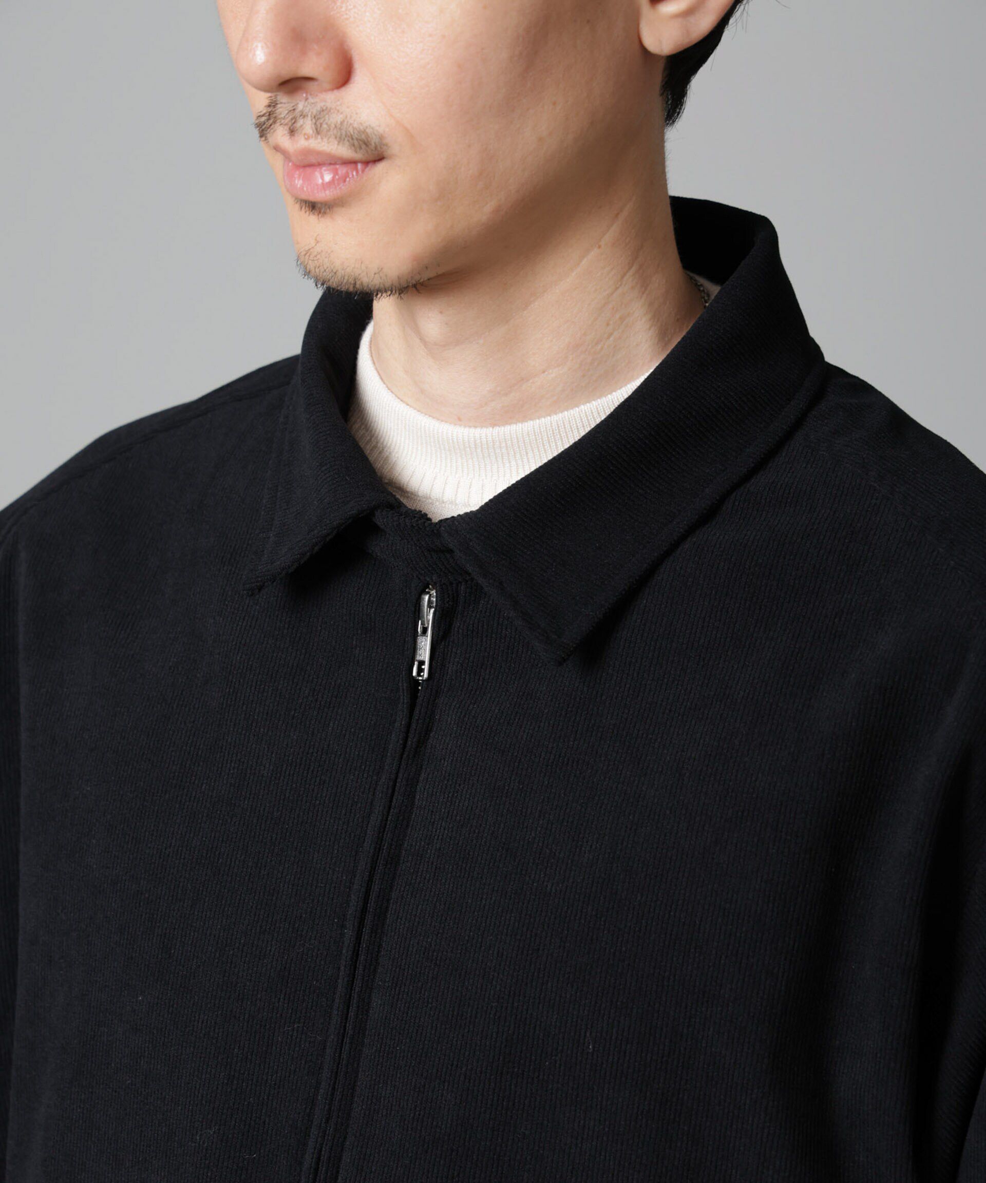 nano･universe「TECUNE テックコーデュロイブルゾン(セットアップ可)」|ブルゾン・スタジャン|